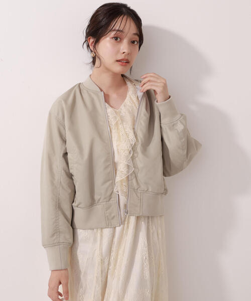 PROPORTION BODY DRESSING（プロポーションボディドレッシング）の「中綿ブルゾン / 1215255005（ブルゾン・レディース・カーキ/ブラック・SMALL/MEDIUM）」の20枚目の写真