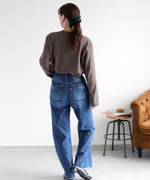 cepo（セポ）の「ロゴプリントロングスリーブTee（Tシャツ/カットソー・レディース・ホワイト系1/ホワイト系2/ブラック系/ブラウン系・M）」の10枚目の写真