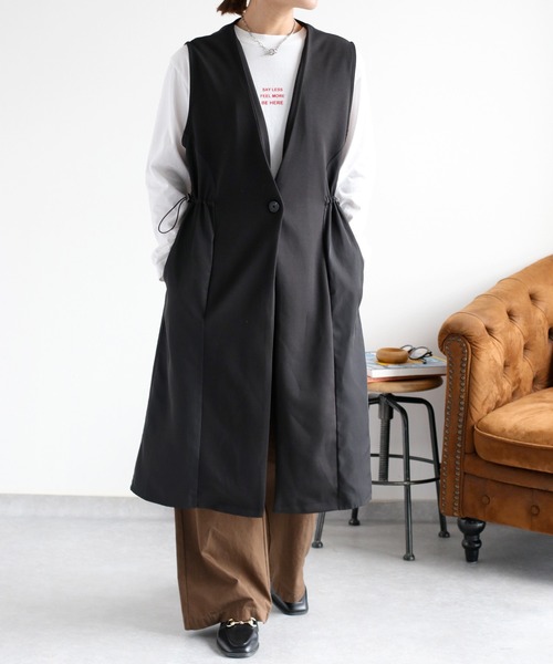 cepo（セポ）の「ロゴプリントロングスリーブTee（Tシャツ/カットソー・レディース・ホワイト系1/ホワイト系2/ブラック系/ブラウン系・M）」の5枚目の写真