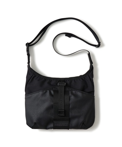 WHITE MOUNTAINEERING（ホワイトマウンテニアリング）の「White Mountaineering/ホワイトマウンテニアリング×BRIEFING/ブリーフィング DAILY SACOCHE サコッシュ（ボディバッグ/ウエストポーチ・メンズ・ブラック・FREE）」の12枚目の写真