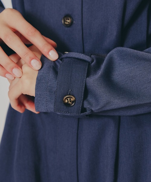 REDYAZEL（レディアゼル）の「バイカラーベルトショートオールインワン（つなぎ/オールインワン・レディース・ベージュ/ネイビー/ボルドー・SMALL/MEDIUM）」の14枚目の写真