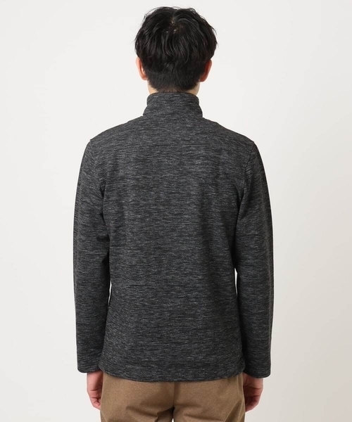 MK MICHEL KLEIN HOMME (エムケーミッシェルクランオム)の「【洗える / リバーシブルカラー配色】スタンドカラーカーディガン(カーディガン/ボレロ・メンズ・ライトブラウン/ブラック/ネイビー・48/51/46)」の12枚目の写真