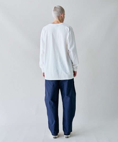 rehacer(レアセル)の「rehacer : Heart Dyed Pocket CS / ハート ダイド ポケットカットソー(Tシャツ/カットソー・メンズ・ホワイト/スミクロ・X-LARGE/LARGE/MEDIUM/SMALL)」の11枚目の写真