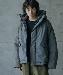 RATTLE TRAP（ラトルトラップ）の「タスランポリエステル中綿フードブルゾン（ダウンジャケット/コート）」