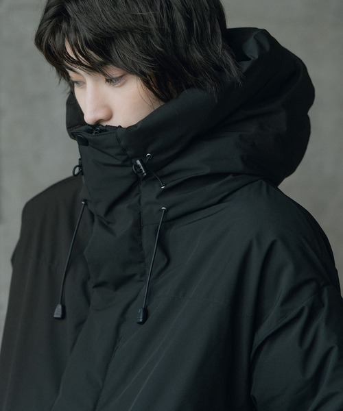 RATTLE TRAP(ラトルトラップ)の「タスランポリエステル中綿フードブルゾン(ダウンジャケット/コート・メンズ・グレー/チャコールグレー/ブラック・M/L)」の6枚目の写真