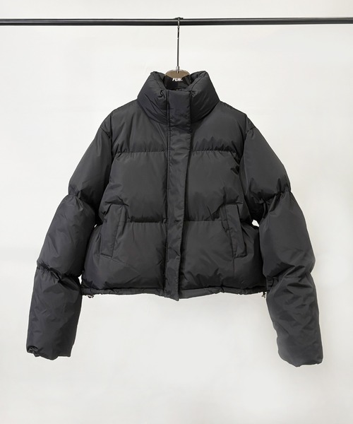 セール】4color/裾絞り可能/ボリュームショート中綿ダウンライク セール】4color/裾絞り可能/ボリュームショート中綿ダウンライク