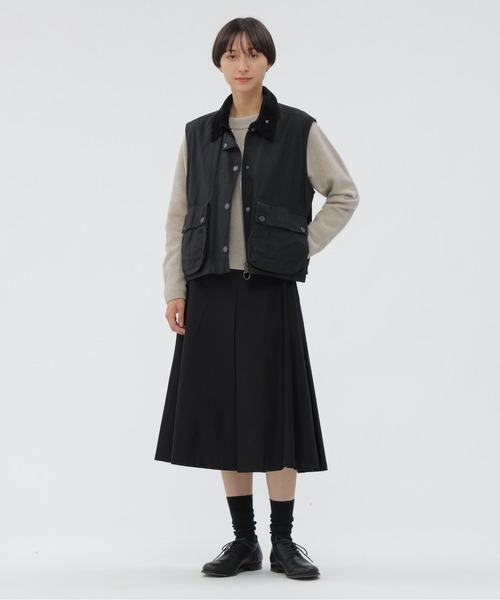 MARGARET HOWELL（マーガレットハウエル）の「COTTON SATEEN（スカート