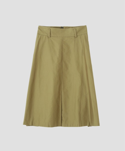 【週末値下げ】マーガレットハウエル　コットンサテンスカート MARGARET HOWELL（マーガレットハウエル）の「COTTON SATEEN（スカート