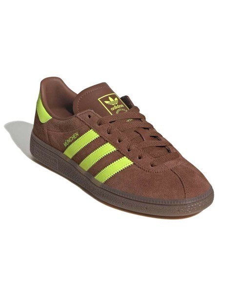 adidas(アディダス)の「adidas Originals MUENCHEN(アディダスオリジナルス ミュンヘン)(スニーカー・レディース・パープル系/ブラウン系・27cm/27.5cm/28cm/23cm/23.5cm/24cm/24.5cm/25cm/25.5cm/26cm/26.5cm/28.5cm/29cm)」の4枚目の写真