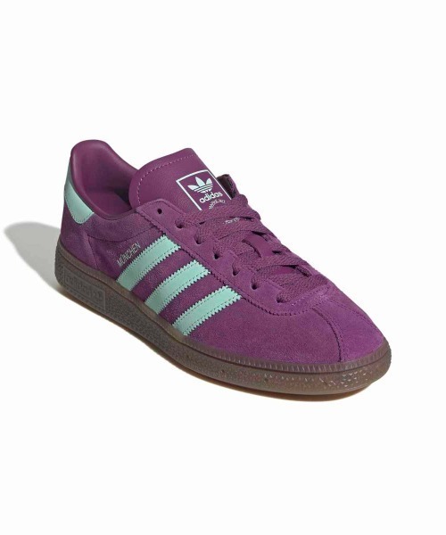adidas(アディダス)の「adidas Originals MUENCHEN(アディダスオリジナルス ミュンヘン)(スニーカー・レディース・パープル系/ブラウン系・27cm/27.5cm/28cm/23cm/23.5cm/24cm/24.5cm/25cm/25.5cm/26cm/26.5cm/28.5cm/29cm)」の12枚目の写真