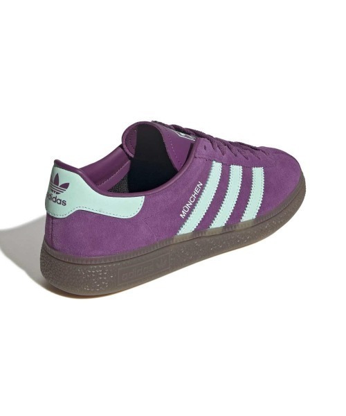 adidas(アディダス)の「adidas Originals MUENCHEN(アディダスオリジナルス ミュンヘン)(スニーカー・レディース・パープル系/ブラウン系・27cm/27.5cm/28cm/23cm/23.5cm/24cm/24.5cm/25cm/25.5cm/26cm/26.5cm/28.5cm/29cm)」の13枚目の写真