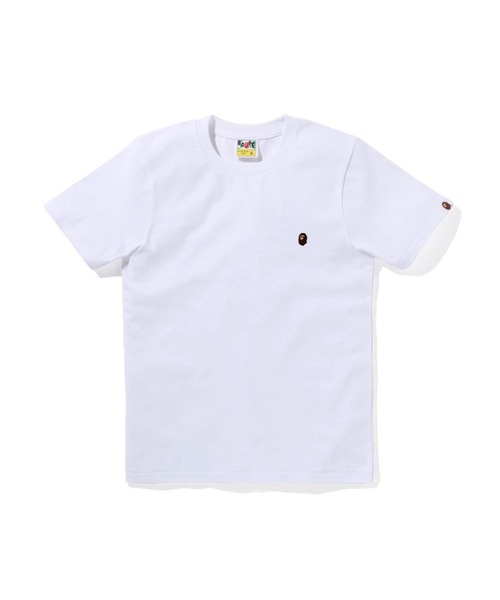 A BATHING APE(アベイシングエイプ)の「COLOR CAMO BAPE LOGO TEE(Tシャツ/カットソー・レディース・ブラック×ブルー/ホワイト×ピンク/ブラック×ピンク/ホワイト×ネイビー・MEDIUM/X-SMALL/SMALL)」の2枚目の写真
