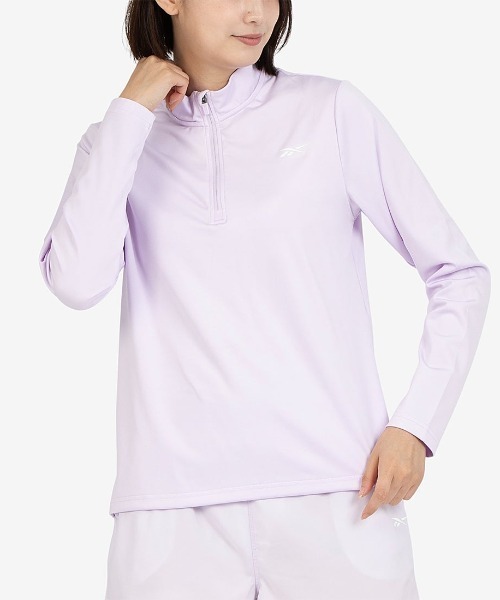 セール】クォータージップトップ / CORE 1/4 ZIP LS MOCK NECK TOP（T