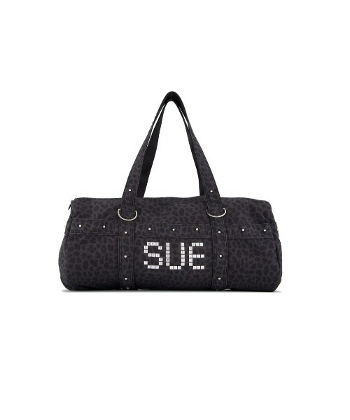 SETUPEXE(セットアップイーエックスイー)の「A'GEM/9 × .kom 『SETUPEXE/セットアップイーエックスイー』 LEO STUDDED DUFFEL BAG/レオパード スタッズ ダッフルバッグ(ドラムバッグ・レディース・パープル/ピンク/チャコールグレー・FREE)」の16枚目の写真