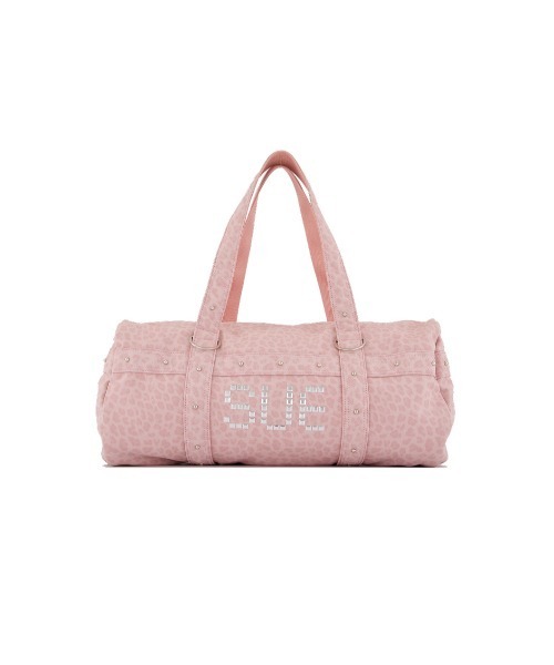 SETUPEXE(セットアップイーエックスイー)の「A'GEM/9 × .kom 『SETUPEXE/セットアップイーエックスイー』 LEO STUDDED DUFFEL BAG/レオパード スタッズ ダッフルバッグ(ドラムバッグ・レディース・パープル/ピンク/チャコールグレー・FREE)」の18枚目の写真