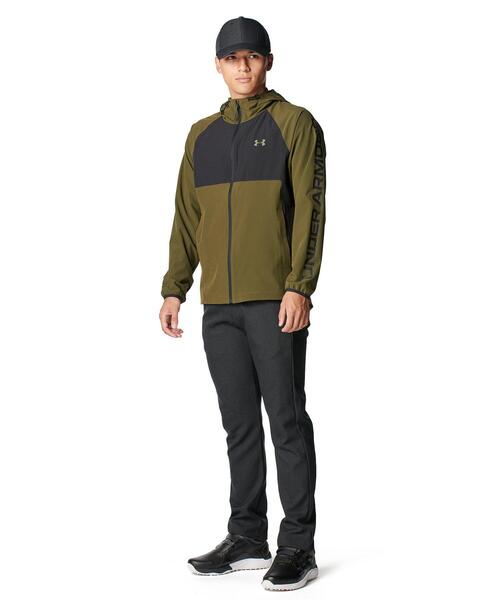 UNDER ARMOUR(アンダーアーマー)の「UAドライブ ウインド フルジップ ジャケット(ゴルフ/メンズ)(その他アウター・メンズ・グリーン系・M/XL/3XL/L)」の4枚目の写真
