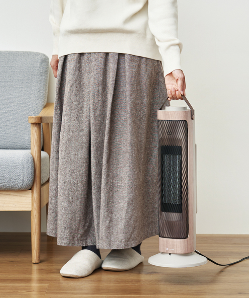 Life on Products】タワー型セラミックファンヒーター&ファン Premium