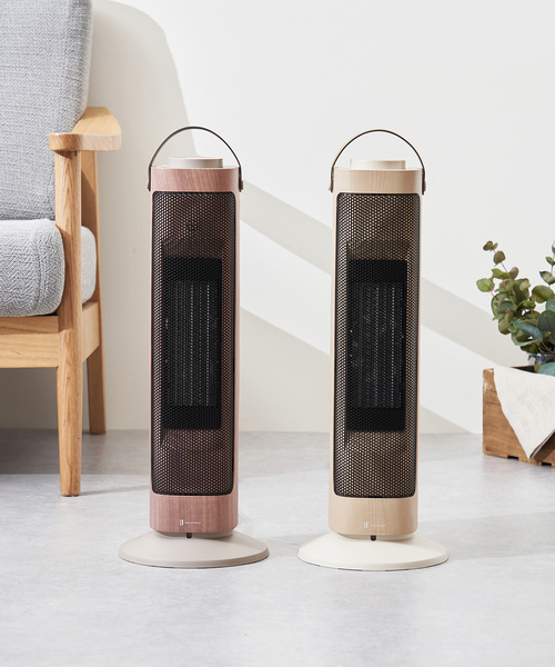 Life on Products】タワー型セラミックファンヒーター&ファン Premium