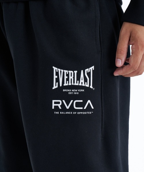 EVERLAST(スポーツ・ライフスタイル)(エバーラスト)の「RVCA メンズ RVCA×EVERLAST SWEAT PANTS セットアップボトムス 【2025年秋冬モデル】/ルーカエバーラストコラボスウェットパンツ(SET UP・セットアップ可能・空港コーデ)(スウェットパンツ・メンズ・ヘザーグレー/ブラック/ホワイト系その他・SMALL/MEDIUM/LARGE/X-LARGE)」の17枚目の写真