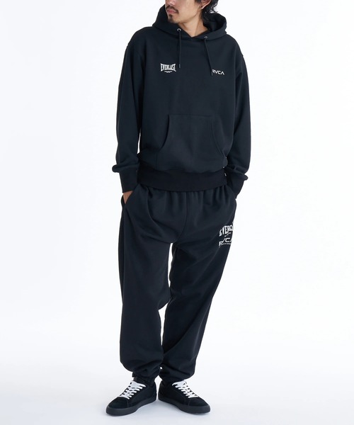EVERLAST(スポーツ・ライフスタイル)(エバーラスト)の「RVCA メンズ RVCA×EVERLAST SWEAT PANTS セットアップボトムス 【2025年秋冬モデル】/ルーカエバーラストコラボスウェットパンツ(SET UP・セットアップ可能・空港コーデ)(スウェットパンツ・メンズ・ヘザーグレー/ブラック/ホワイト系その他・SMALL/MEDIUM/LARGE/X-LARGE)」の20枚目の写真