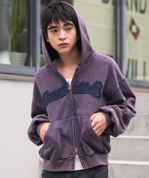 WEGO/ショートグラフィックZIPパーカー（パーカー）｜WEGO（ウィゴー