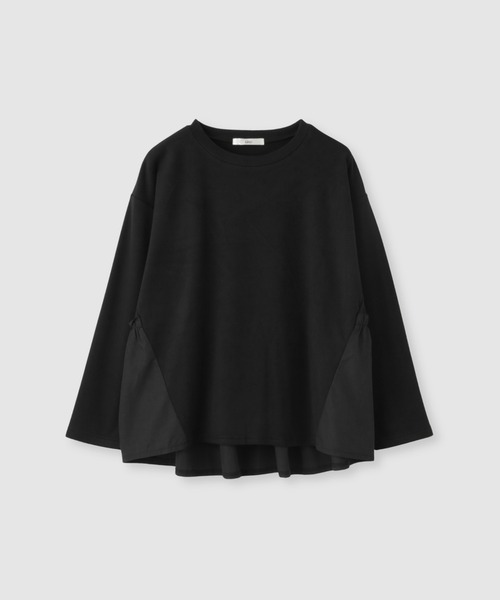 Mac-House(マックハウス)の「Idnes 360°美シルエット ペプラムプルオーバー(Tシャツ/カットソー・レディース・グレー/ブラック/アイボリー・FREE)」の18枚目の写真