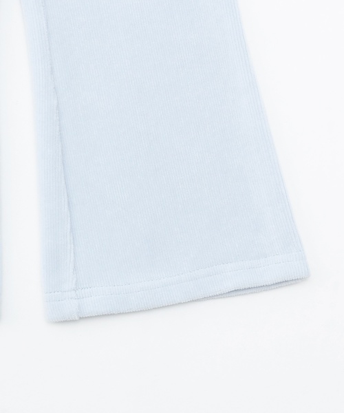 petit main（プティマイン）の「カットコールフレアパンツ（その他パンツ・キッズ・ブラック/ライトピンク/ブルー/アイボリー/ダークブラウン・100cm/120cm/80ｃｍ/130cm/110cm/90cm）」の21枚目の写真