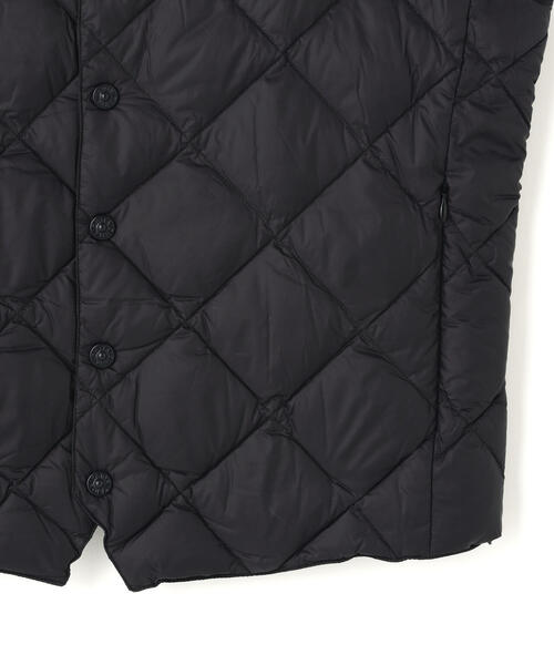 TAION(タイオン)の「TAION/タイオン/“SINGLE SNAP BUTTON"DOWN GILET(ダウンベスト・メンズ・チャコールグレー/ブラック・M/L/XL)」の13枚目の写真