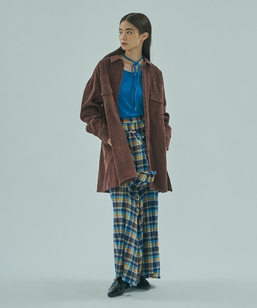 INDIA IS BEAUTIFUL(インディアイズビューティフル)の「【ROSE BUD別注】(INDIA IS BEAUTIFUL)WESTERN SHIRTS JACKET(その他アウター・レディース・ブラック/ブラウン・ONE SIZE)」の19枚目の写真