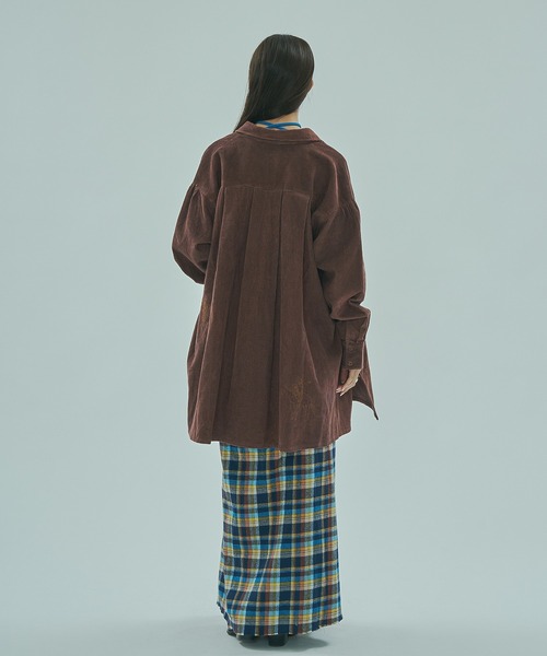INDIA IS BEAUTIFUL(インディアイズビューティフル)の「【ROSE BUD別注】(INDIA IS BEAUTIFUL)WESTERN SHIRTS JACKET(その他アウター・レディース・ブラック/ブラウン・ONE SIZE)」の21枚目の写真