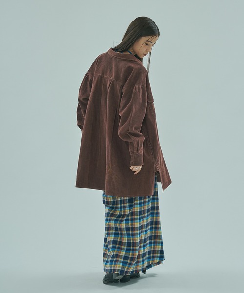 INDIA IS BEAUTIFUL(インディアイズビューティフル)の「【ROSE BUD別注】(INDIA IS BEAUTIFUL)WESTERN SHIRTS JACKET(その他アウター・レディース・ブラック/ブラウン・ONE SIZE)」の22枚目の写真
