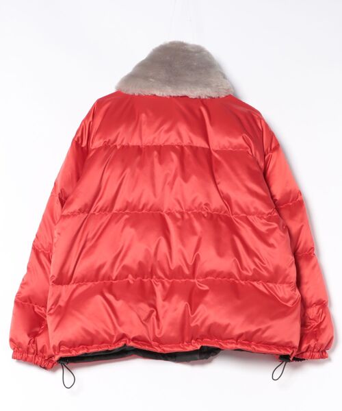 ﾘｻｲｸﾙﾎﾟﾘｴｽﾃﾙﾀﾌﾀﾌｧｰ付ﾘﾊﾞｰｼﾌﾞﾙﾀﾞｳﾝ（その他アウター）｜Vivienne