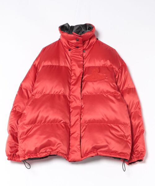 ﾘｻｲｸﾙﾎﾟﾘｴｽﾃﾙﾀﾌﾀﾌｧｰ付ﾘﾊﾞｰｼﾌﾞﾙﾀﾞｳﾝ（その他アウター）｜Vivienne