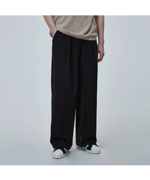 AGOD（エージーオーディー）の「ワンタックワイドバンディングスラックス[ブラック]（スラックス）」