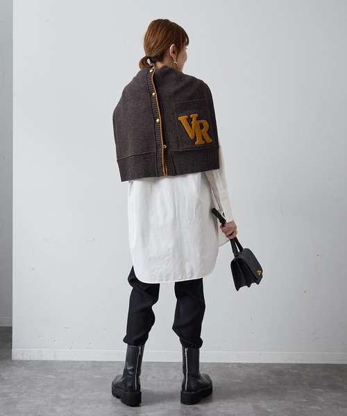 VERMEIL par iena(ヴェルメイユパーイエナ)の「ソフトブロードバンドカラーシャツ(シャツ/ブラウス・レディース・スカイブルー/ホワイト・FREE)」の18枚目の写真