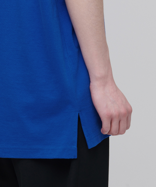 MUSINSA STANDARD（ムシンサスタンダード）の「オーバーサイズクルーネックTシャツ[ブルー]（Tシャツ/カットソー・メンズ・その他・SMALL/MEDIUM/LARGE/X-LARGE/XX-LARGE/XXX-LARGE）」の6枚目の写真