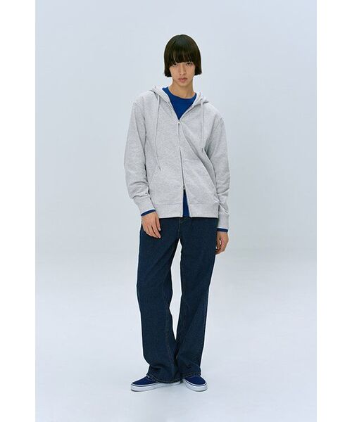 MUSINSA STANDARD（ムシンサスタンダード）の「オーバーサイズクルーネックTシャツ[ブルー]（Tシャツ/カットソー・メンズ・その他・SMALL/MEDIUM/LARGE/X-LARGE/XX-LARGE/XXX-LARGE）」の8枚目の写真