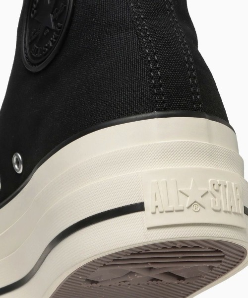 STYLISE(スタイライズ)の「【CONVERSE】ALL STAR LIFTED OVERTAPE HI(スニーカー・レディース・ホワイト×ブラック/ブラック・22.5cm/23.0cm/22.0cm/23.5cm/24.0cm)」の8枚目の写真