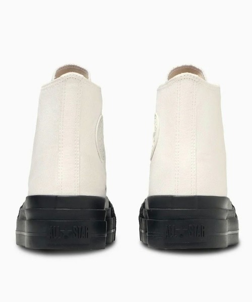 STYLISE(スタイライズ)の「【CONVERSE】ALL STAR LIFTED OVERTAPE HI(スニーカー・レディース・ホワイト×ブラック/ブラック・22.5cm/23.0cm/22.0cm/23.5cm/24.0cm)」の11枚目の写真