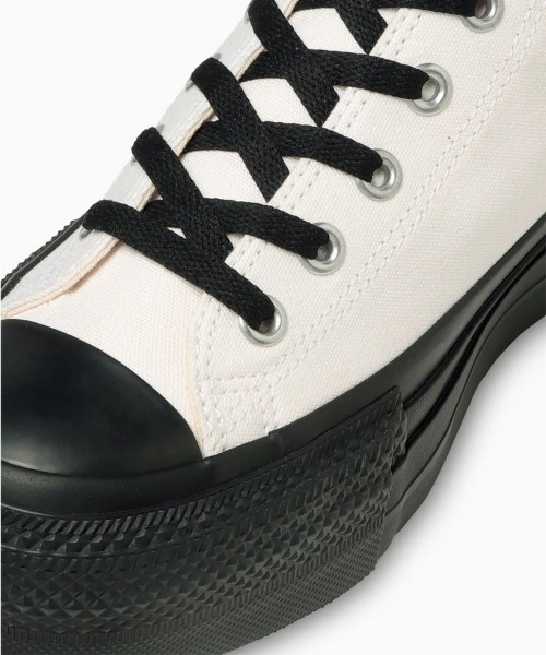 STYLISE(スタイライズ)の「【CONVERSE】ALL STAR LIFTED OVERTAPE HI(スニーカー・レディース・ホワイト×ブラック/ブラック・22.5cm/23.0cm/22.0cm/23.5cm/24.0cm)」の12枚目の写真