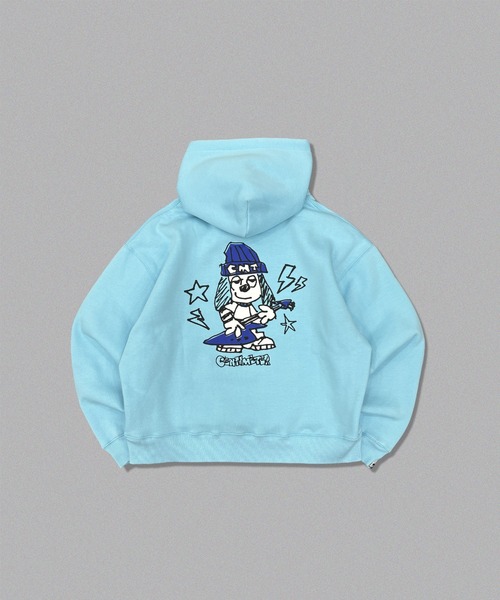 centimeter(センチメーター)の「Rock'n ruler hoodie(パーカー・メンズ・サックスブルー/ブラック/ヘザーグレー・MEDIUM/LARGE)」の2枚目の写真