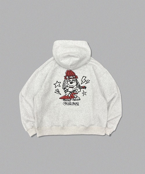 centimeter(センチメーター)の「Rock'n ruler hoodie(パーカー・メンズ・サックスブルー/ブラック/ヘザーグレー・MEDIUM/LARGE)」の3枚目の写真