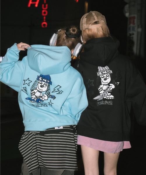 centimeter(センチメーター)の「Rock'n ruler hoodie(パーカー・メンズ・サックスブルー/ブラック/ヘザーグレー・MEDIUM/LARGE)」の5枚目の写真