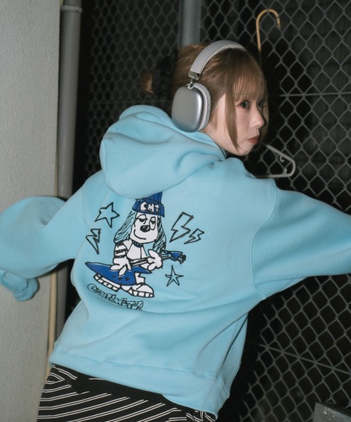 centimeter(センチメーター)の「Rock'n ruler hoodie(パーカー・メンズ・サックスブルー/ブラック/ヘザーグレー・MEDIUM/LARGE)」の9枚目の写真