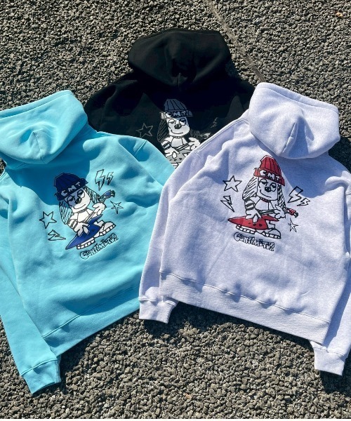centimeter(センチメーター)の「Rock'n ruler hoodie(パーカー・メンズ・サックスブルー/ブラック/ヘザーグレー・MEDIUM/LARGE)」の16枚目の写真