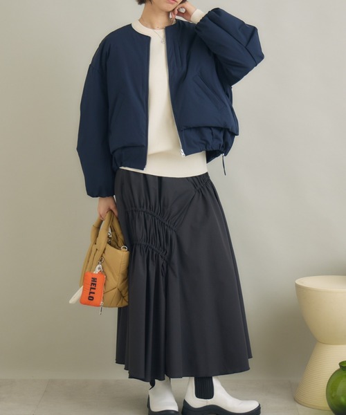 KATHARINE ROSS(キャサリンロス)の「【PILLINI/ピリーニ】もっちりロゴemb.プルオーバー(スウェット・レディース・グレー/オフホワイト/イエロー・MEDIUM)」の21枚目の写真