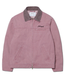 NOMANUAL（NOMANUAL）の「WASHED WORK JACKET - WASHED PINK（ミリタリージャケット）」