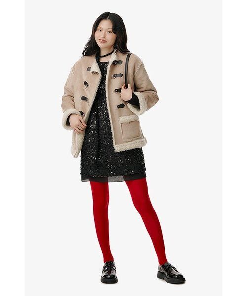 LOOKAST（ルックキャスト）の「ウィットニー カットアウト ニットトップ / WHITNEY CUTOUT KNIT TOP_3colors（ニット/セーター・レディース・ブラック/ブラウン/アイボリー・SMALL/MEDIUM）」の12枚目の写真