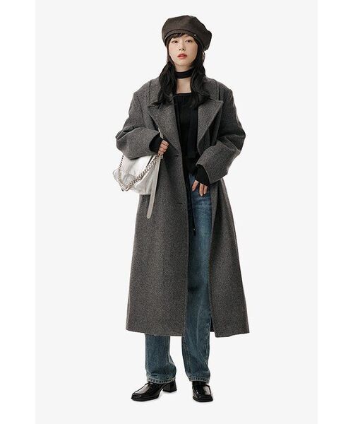 LOOKAST（ルックキャスト）の「ウィットニー カットアウト ニットトップ / WHITNEY CUTOUT KNIT TOP_3colors（ニット/セーター・レディース・ブラック/ブラウン/アイボリー・SMALL/MEDIUM）」の15枚目の写真