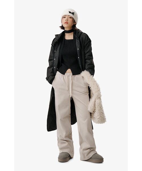 LOOKAST（ルックキャスト）の「ウィットニー カットアウト ニットトップ / WHITNEY CUTOUT KNIT TOP_3colors（ニット/セーター・レディース・ブラック/ブラウン/アイボリー・SMALL/MEDIUM）」の17枚目の写真